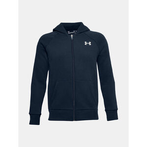 Under Armour Pul&oacute;ver zip Fi&uacute; Under Armour RIVAL COTTON FZ HOODIE pul&oacute;ver
