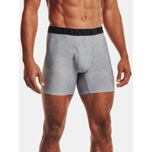 Under Armour Feh&eacute;rnemű P&aacute;nsk&eacute; boxerky Under Armour UA Tech 6in Novelty (2ks)