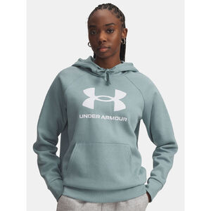 Under Armour Pulóver Nõi pulóver Under Armour UA Rival Fleece Big Logo HD-GRN