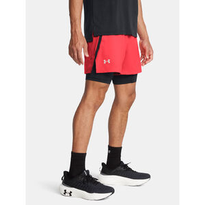 Under Armour Short Férfi rövidnadrág Under Armour UA LAUNCH 5'' 2-IN-1 SHORTS