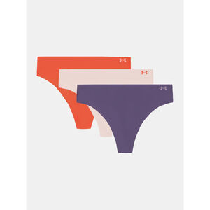 Under Armour Feh&eacute;rnemű N&otilde;i tanga Under Armour Ua Pure Stretch No Show Thong -Solid -
