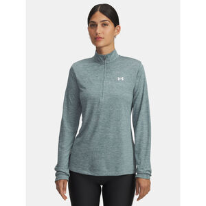 Under Armour Hósszú ujjú póló Nõi Under Armour Tech 1/2 Zip- Twist-BLU póló