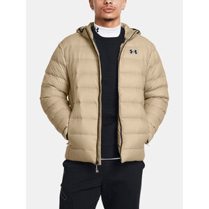 Under Armour Kabát, dzseki Férfi kabát Under Armour LEGEND DOWN HOODED JACKET-BRN