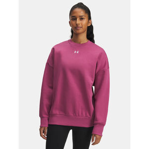 Under Armour Pulóver Nõi pulóver Under Armour UA Rival Fleece OS Crew-RED