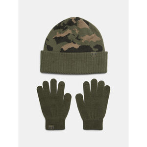 Under Armour Sál, Kesztyű Fiú szett Under Armour B Beanie/Glove Combo-GRN