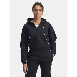 Under Armour Pulóver Nõi pulóver Under Armour Rival Flc Piped HZ Hoodie-BLK