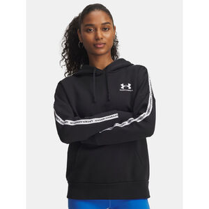 Under Armour Pulóver Nõi pulóver Under Armour Icon Fleece Taped Hdy-BLK