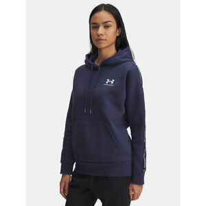 Under Armour Pulóver Nõi pulóver Under Armour Icon Fleece Taped Hdy-BLU