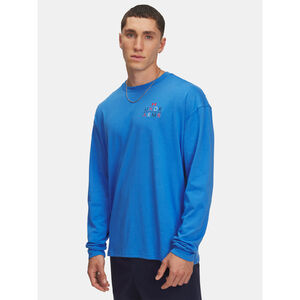 Under Armour Pulóver Férfi póló Under Armour UA HWT MODERN Úszás OS LS-BLU