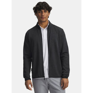 Under Armour Pulóver zip Férfi kabát Under Armour UA Drive Sweaterfleece FZ-BLK