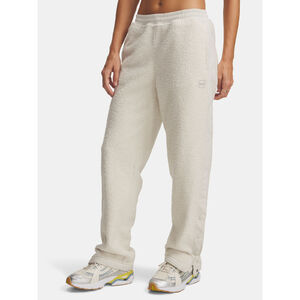 Under Armour Nadr&aacute;g N&otilde;i sportnadr&aacute;g Under Armour UA High Pile Fleece Pants-WHT