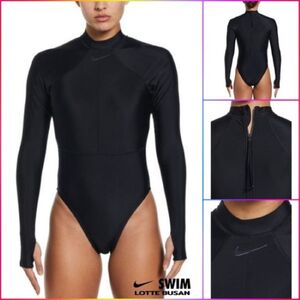 Nike F&uuml;rdőruha, &uacute;sz&oacute;dressz, &uacute;sz&oacute;nadr&aacute;g Nike MISSY L/S ONE PIECE B (Nike Swim)